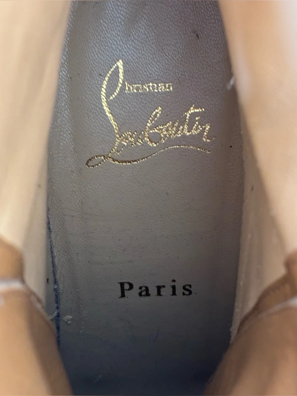 Christian Louboutin MACADEMIA
100 Suede Lace Up Moto Biker
Heels Boots Size 37.5 - Picture 9 of 11